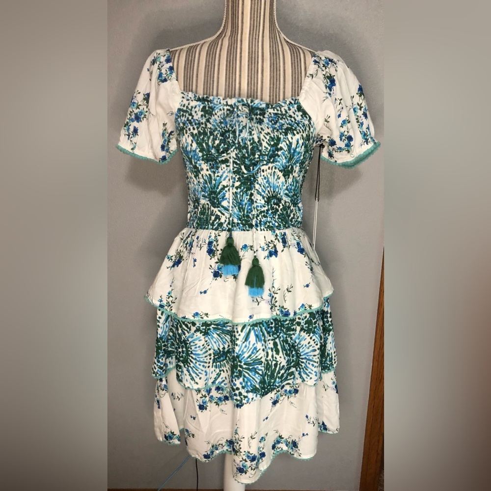 Margaux Riviera tiered dress - Picture 1 of 11